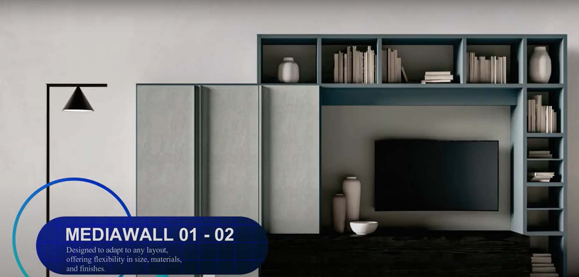 Advance Interior Media Wall